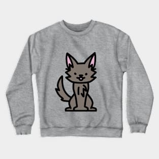 Cute Wolf Crewneck Sweatshirt